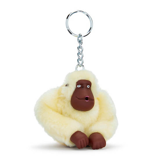 Kipling Sven Monkey Keychain Accessoires Wit | BE 1995TC